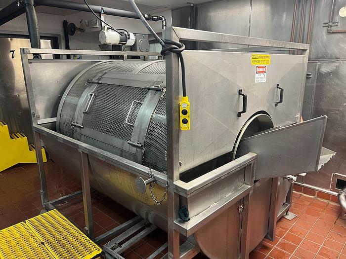 Used Stainless Steel Rotary Pouch Cooler, Refrigeration Compressor & Chiller - #4675483