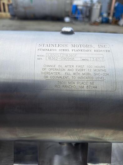 Used Pump, Positive, Waukesha, Mdl 55, 2" In/Out, 3 HP #S745801