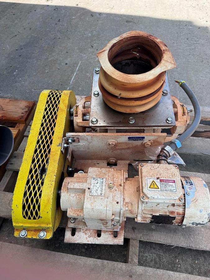 Used Valve, Rotary Airlock, 6" Diameter, Prater Model PAV-6S CT, 0.5 HP, #5991895
