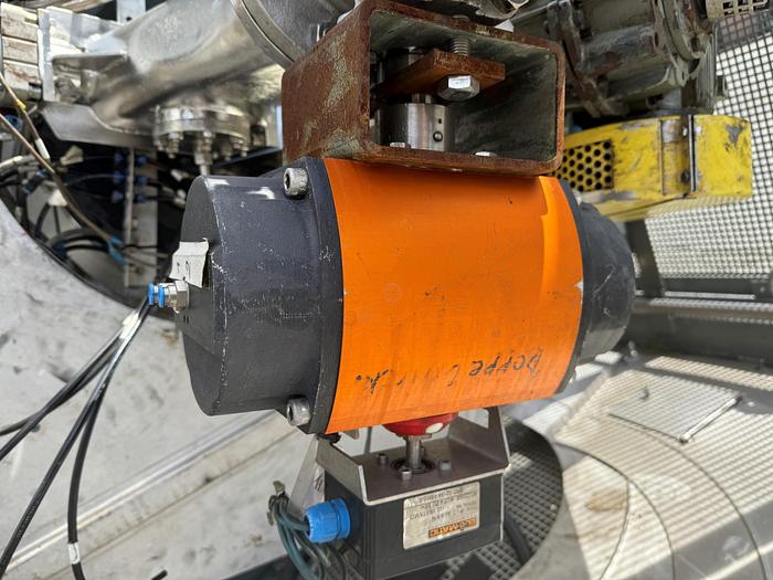 Used Dryer, Conical, 13.5 CF, Stainless Steel, Krauss Maffei, Titus-Mixer-Dryer #5562509