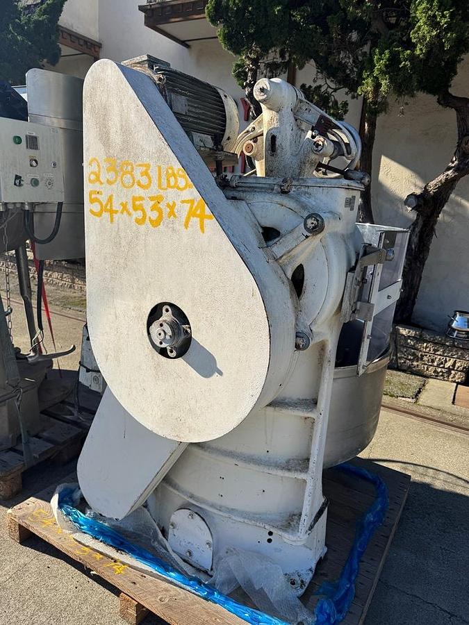 Used Mixer, Horizontal Dough Mixer, Artofex PH-20, Kneading Type, 20 kg, Stainless Steel, #5991686