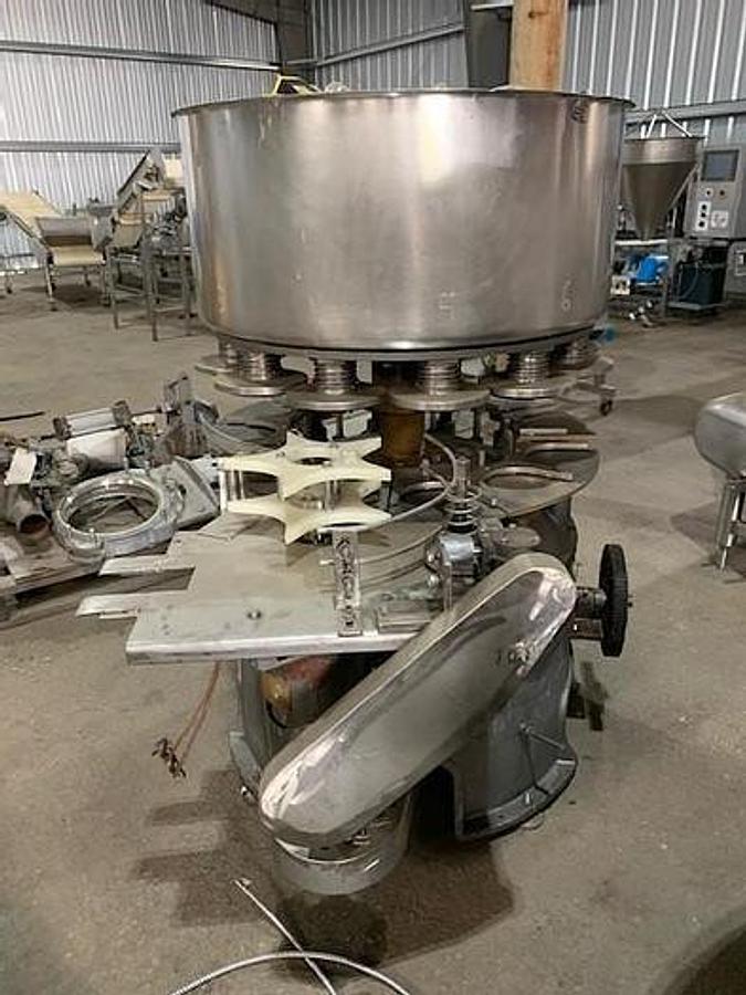 Used Filler, Can, Rotary, 12-Valve, Gravity, FMC, Stainless Steel, #5991924