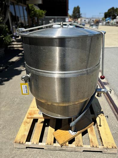 Used Kettle, 80 Gallon, Stainless Steel, Electric, Southbend, Model KELS-80 #5861448
