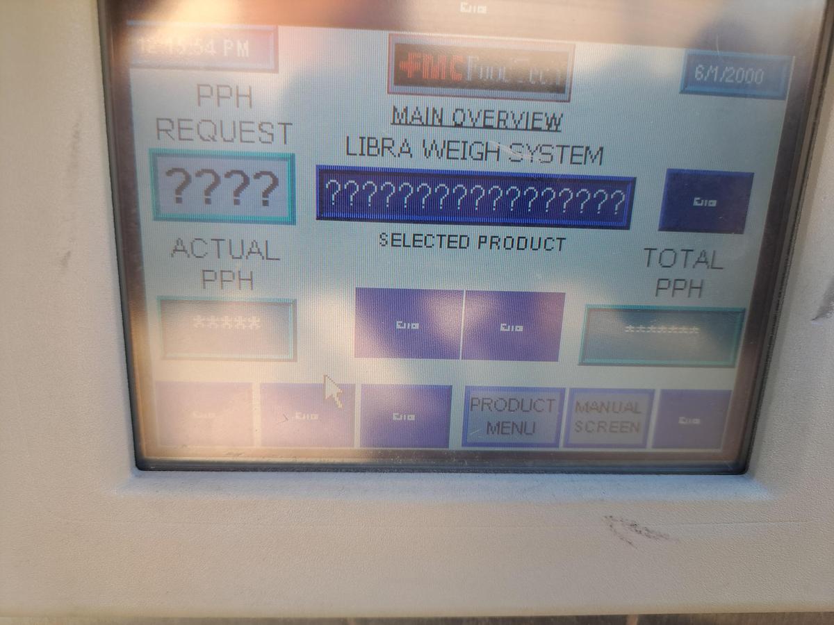 Used Feeder, Vibratory, Weigh, FMC, S/st, Scales, Unused (2) #S738083