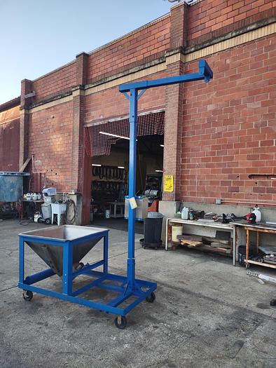 Used Conveyor, Screw, 3" x 8.5', Stainless Steel, Flexicon, #5991133