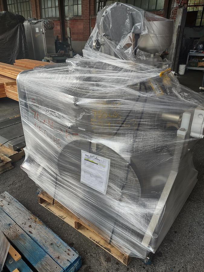 Used Filter, Vacuum Bed, 30" x 15", Stainless Steel, Jacketed, Agitated, Allegheny Bradford, #5991263