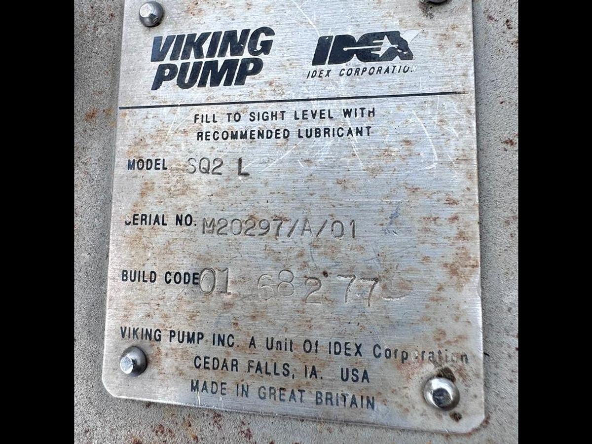 Used Pump, Positive, Rotary Lobe, 1 HP, Stainless Steel, Cart, Alfa Laval SRU-2NLS, #