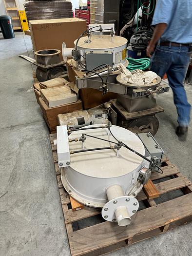 Used Tank, 1,600 Gallon, Flour Silo, Sanitary Stainless Welding, Dust Collector, #5991145