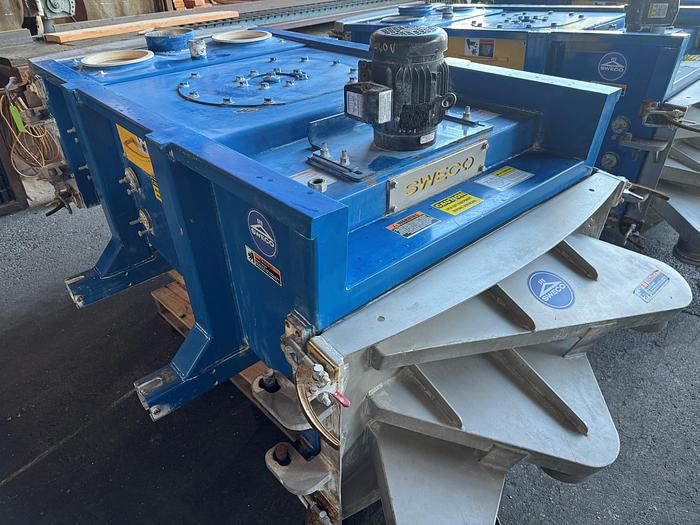 Used Screen, Gyratory, Sweco, 3' Wide X 6' Long, Stainless Steel, Model CLD 3X6L5 #S745401