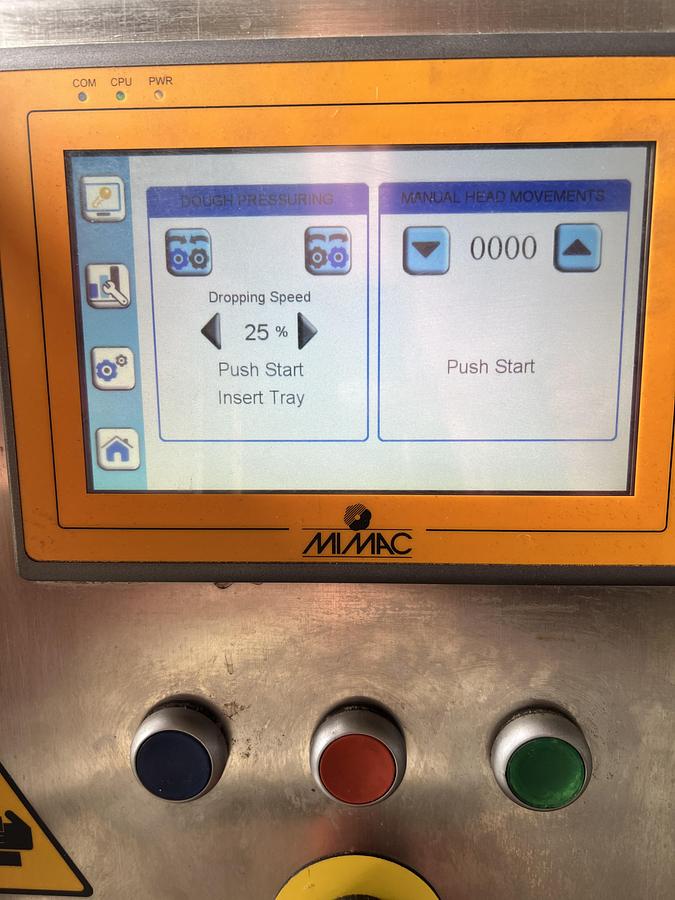 Used Depositor, Mimac, Babydrop 400, 20 Cycles/Min, Dropping Machine #C744528