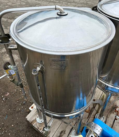 Used Kettle, 60 Gallon, Model KR-60 SP, Stainless Steel, Steamer Basket #S744981