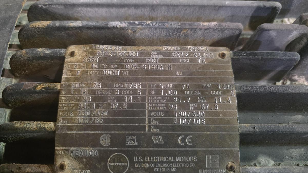 Used Blower, Positive Displacement, Tuthill, Model 5514, 1200 CFM #5991678