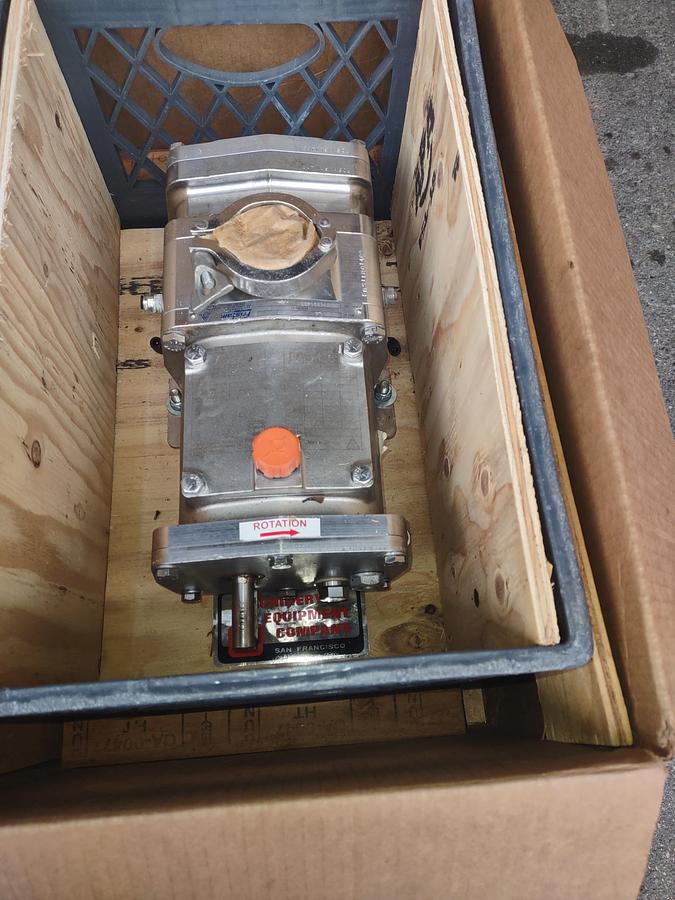 Used Pump, Positive, Rotary Lobe, Fristam FDS1-4, 10 HP, 2" In/Out, VFD Drive, #5991416