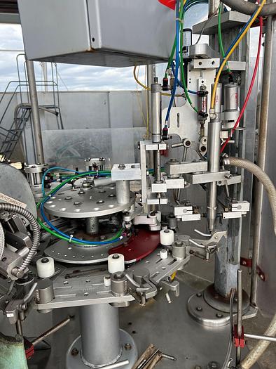 Used Filler, Pouch, Premade Bags, 6-station, Liquid Fill, Heat Sealer, Cutter - #4957749