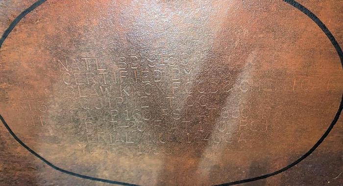 Used Dryer, Drum, Double, 42" x 120", Chrome, Blaw Knox, 160 PSI #D745512