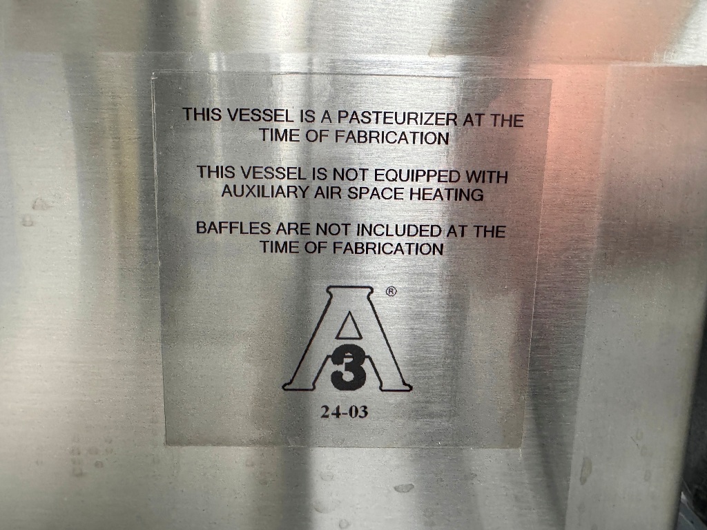 Used Tank, Cheese Vat, 1,000 lb., Qualtech, Jacketed, Pasteurizing, #5991906
