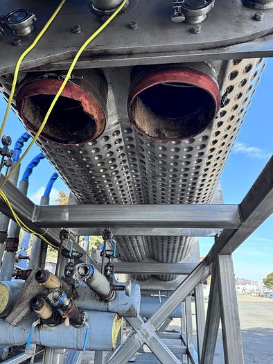 Used Holoflite, 24" X 20', Dual Screw, 316L Stainless Steel, 100 PSI #5990961