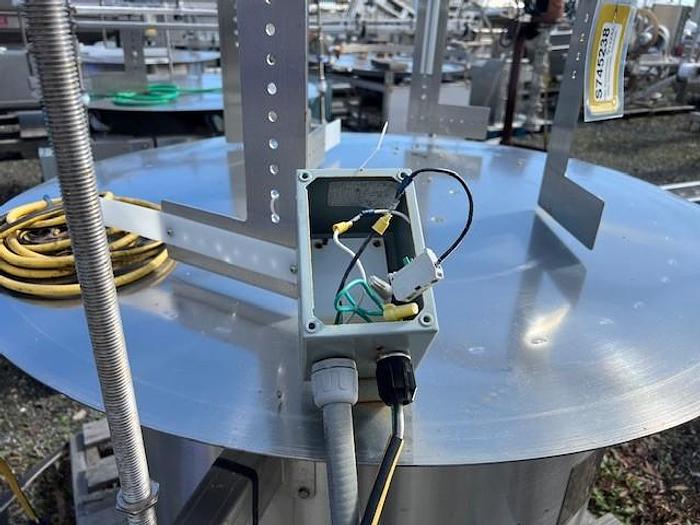 Used Table, Accumulation, 48", Stainless Steel, Unscrambler, PackWest #S745238