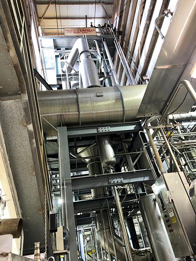 Used Evaporator, 2-Effect, Stainless Steel, Rossi Cattelli T30 D.E. Venus - #4487802