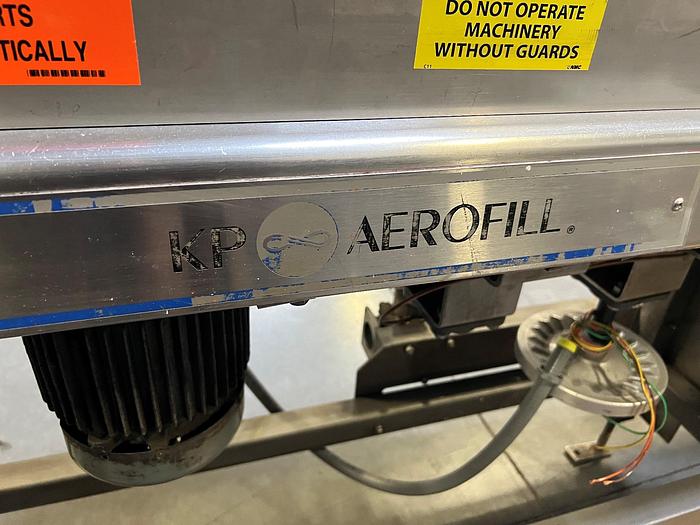 Used Capper, Lidder, KP Aerofill, Model 125-UP-2 400 CPM - #4988743