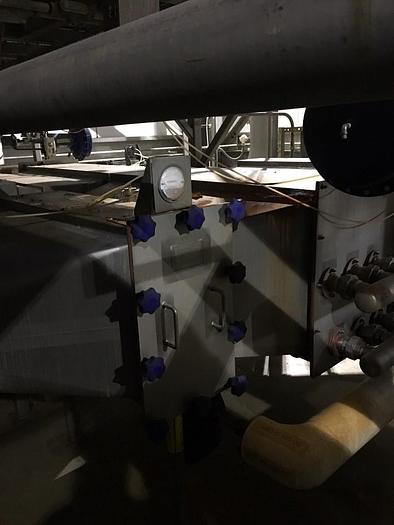 Used Spray dryer 7,000 lbs. Per hour evap. V-bottom dryer three nozzles