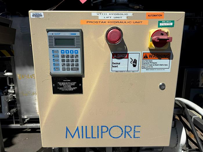 Used Pump, Hydraulic, 3 HP, Millipore, Controls, Portable, #5880230