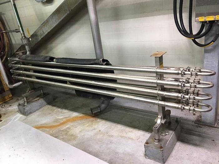 Used Spray dryer 7,000 lbs. Per hour evap. V-bottom dryer three nozzles