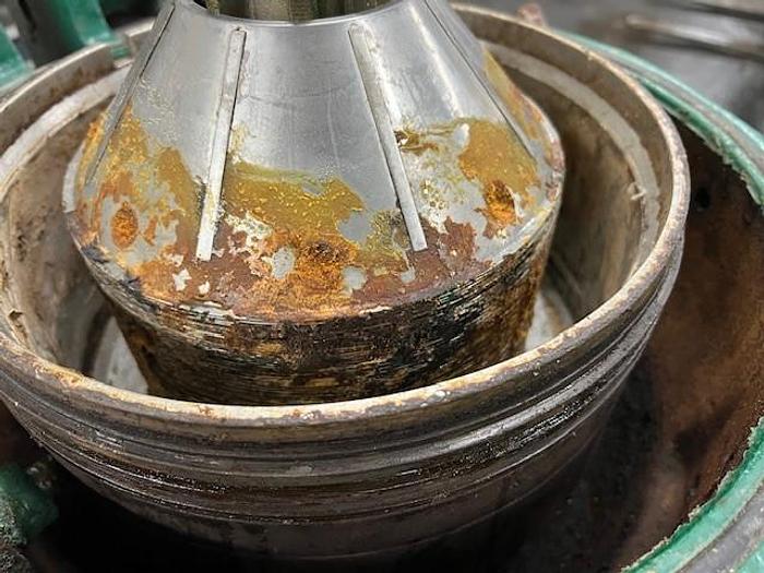 Used Centrifuge, Disc, Batch, Solid Wall, Alfa Laval, MAB-206 7.5 HP, #S736637