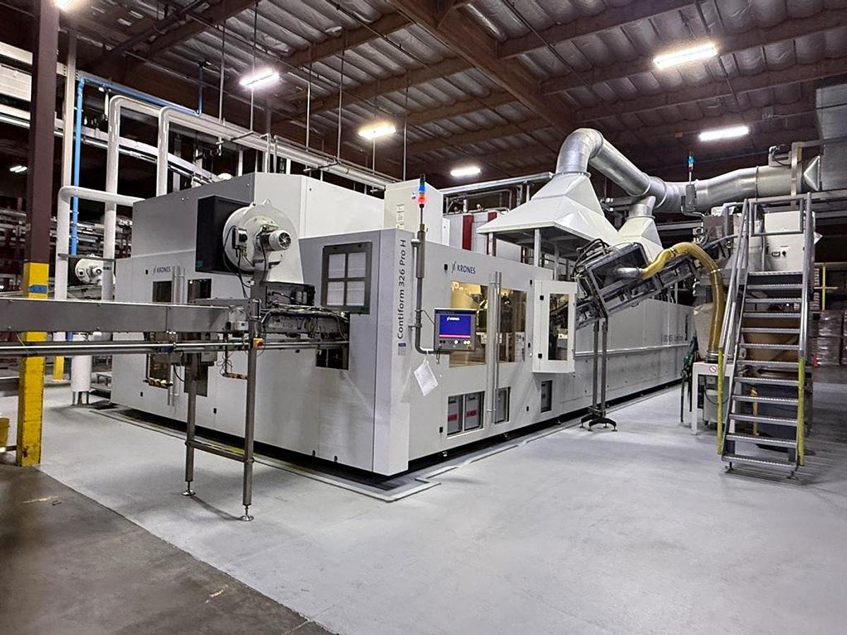 Used Blow Mold System, 26-Cavity, Krones Contiform 326 Pro H, 2017, with Preform Sorter & Vision System, #5991614