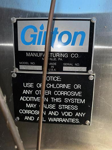 Used Ice Maker, Ice Builder, Girton, Model KZ5128, 15,000 Pounds, #5861440