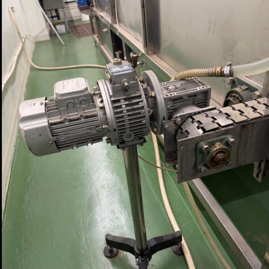 Used Cooling Tunnel, 6' x 15', Water Shower, Hot Fill Bottle Cooling, Stainless Steel, #5991768