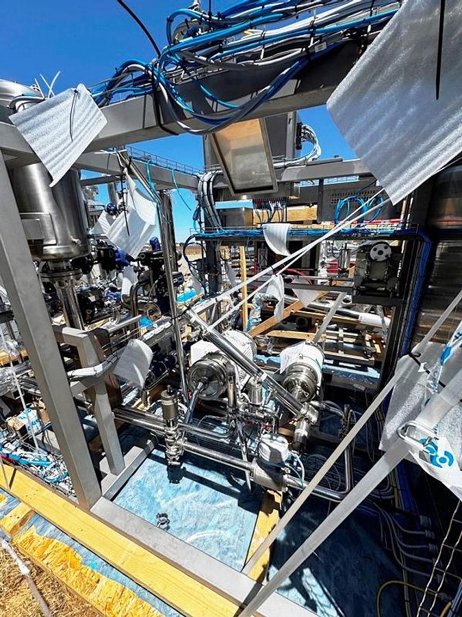 Unused Pasteurizer System, Sugar, Alfa Laval, PHE Type, 66 GPM, 316 Stainless Steel, #5991412