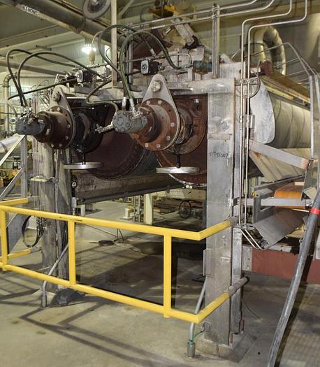 Used Dryer, Drum, Double, 42" x 120", Chrome, Beloit, 100 PSI B #D745516