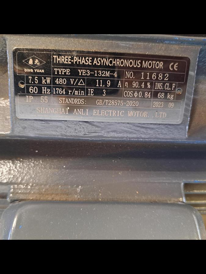 Used Press, Screw Press, Dewatering Machine, Model CT-200, Stainless Steel, #5991717