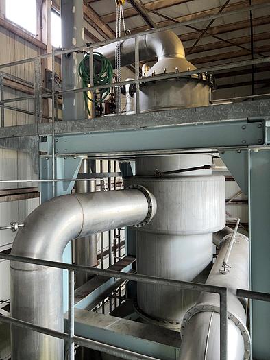 Used Evaporator, 2-Effect, Stainless Steel, Rossi Cattelli T30 D.E. Venus - #4487802