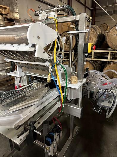 Used Filling Line, Bottles, Inline, 6-Head, Wild Goose-Meheen, 35 BPM, 22-ounce #C744955