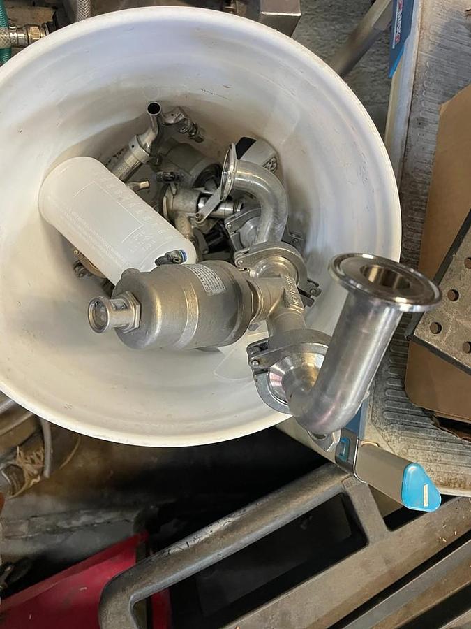 Used Washer, Keg, Alpha Brew Ops, Keg Washer, Semi Automatic, PLC Controlled, #5991898
