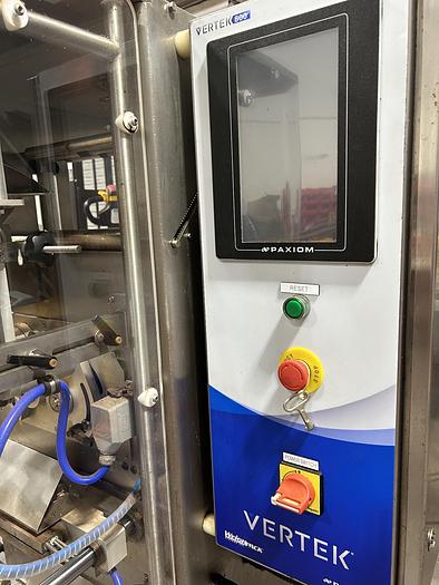Used Filler, Form,Fill&Seal, Weighpack, Vertek 800, 60 BPM #