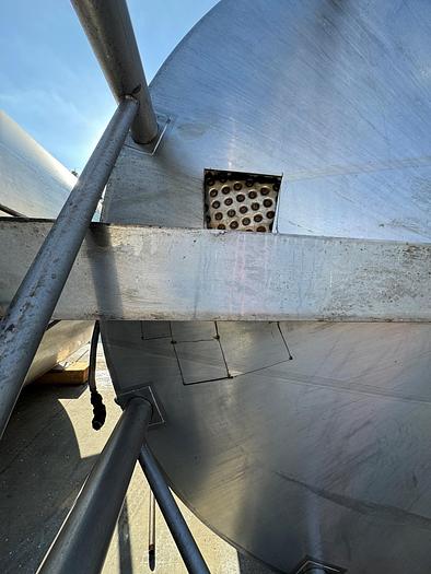 Used Tank, 6,000 Gallon, 316 Stainless, Jacket, Dbl Agitation, #5991013