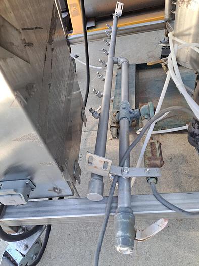 Used Seasoning Drum, 24" x 84", Stainless Steel, Dry and Liquid Application #S745483