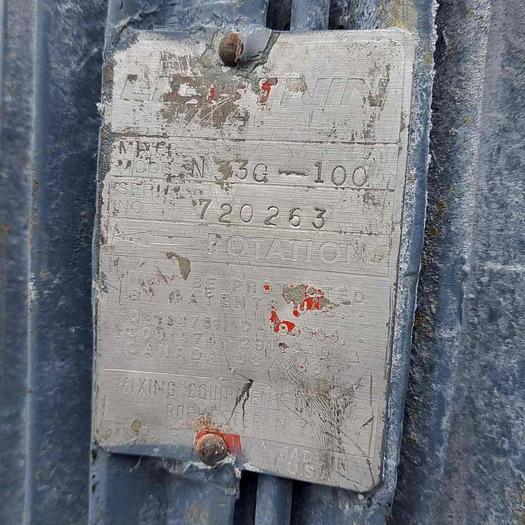 Used Tank, 1,600 Gallon, S/st, Agit, Jkt, Mueller #S745165