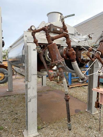 Used Dryer, Drum, Double, 42" x 120", Chrome, Blaw Knox, 160 PSI #D745512