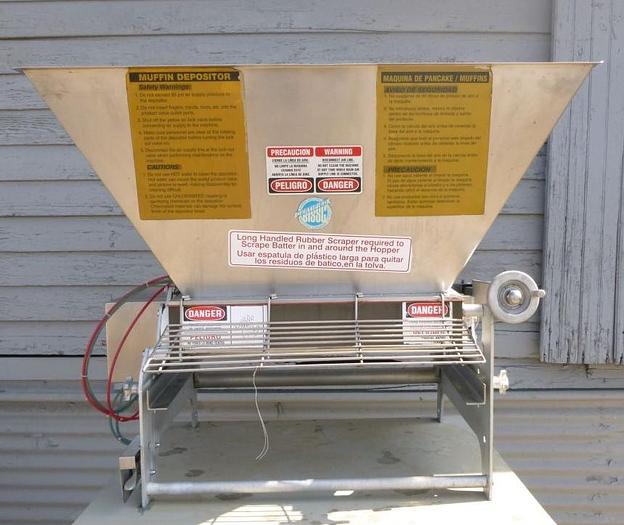 Used Filler, Piston, 5-Head, Hinds Bock, Depositor, Model 5P-08WT #S744091