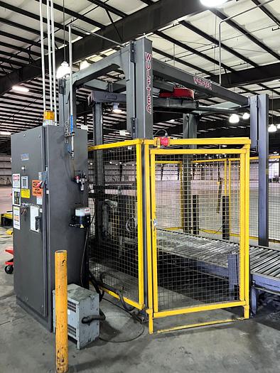 Used Palletizer, A-B-C, Model NODE 7, Automatic, Wulftec Stretch Wrapper, #