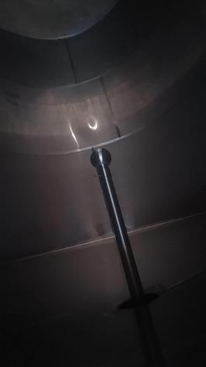 Used Tank, 6,000 Gallon, 316 Stainless Steel, Dish Bottom, Legs, #5990999