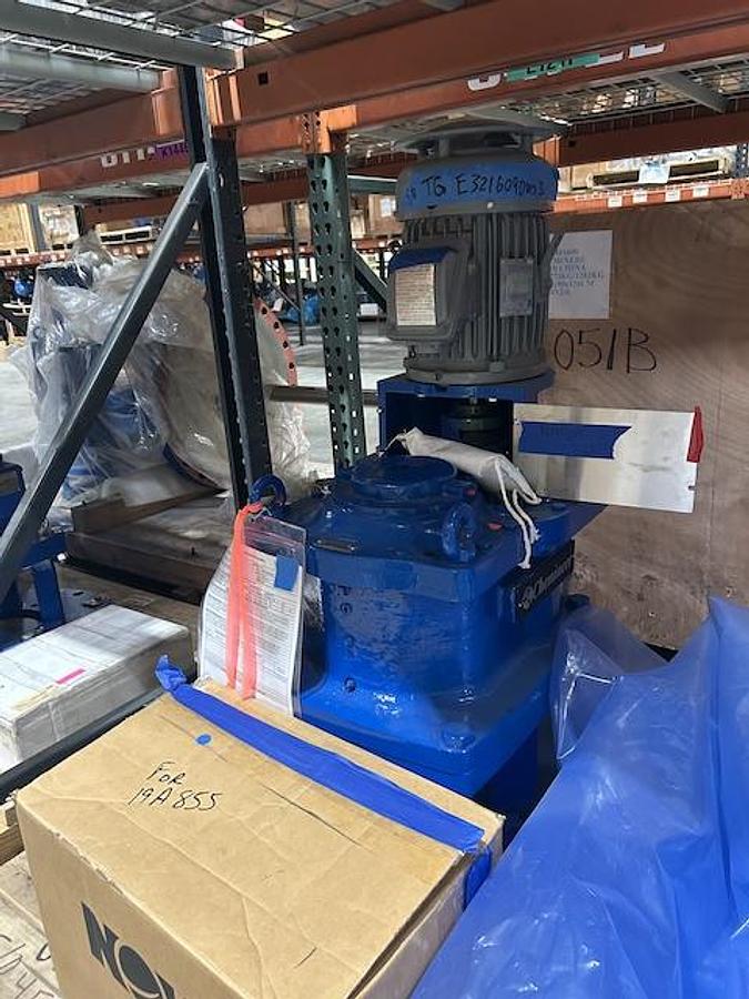 Used Tank, 2,775 Gallon, 304 Stainless Steel, Vertical, Equipromex, Waste Water Reactor, Agitated, 145 PSI, 2022, Unused, #5991579