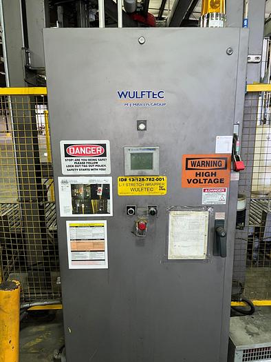 Used Palletizer, A-B-C, Model NODE 7, Automatic, Wulftec Stretch Wrapper, #
