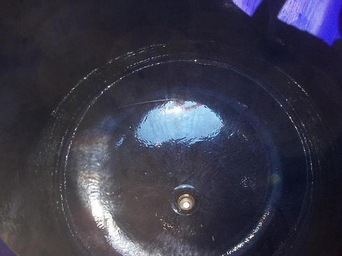 Used Reactor, 300 Gallon, Glass Lined, Stainless Steel, 100 PSI, Jacketed, Pfaudler #5991432