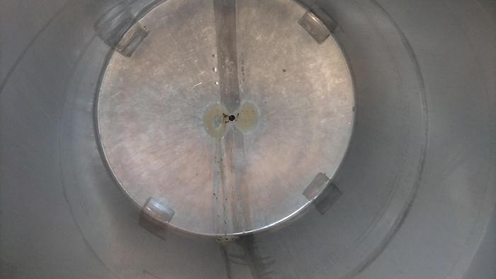 Used Tank, 6,000 Gallon, 316 Stainless Steel, Dish Bottom, Legs, #5991006