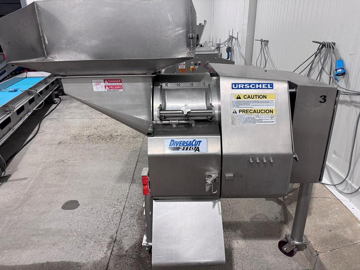 Used Dicer, Urschel, Divcersacut, Model DC110A, Stainless Steel, Portable, #5991867